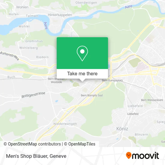 Men's Shop Bläuer map