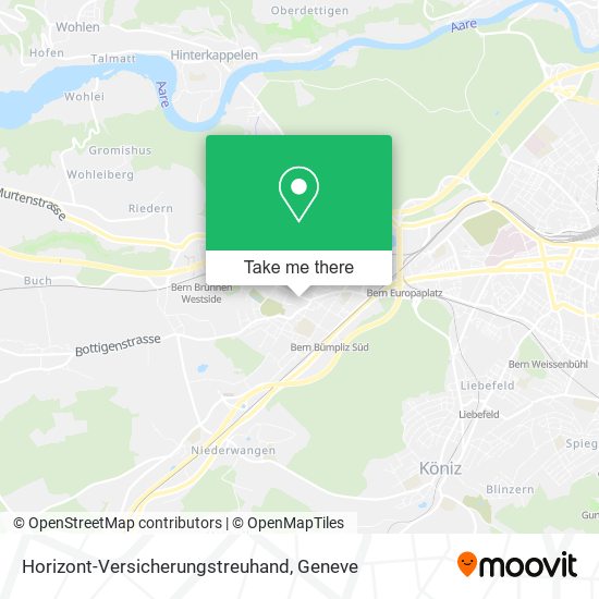 Horizont-Versicherungstreuhand map