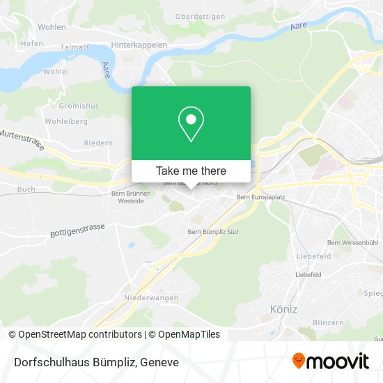 Dorfschulhaus Bümpliz map