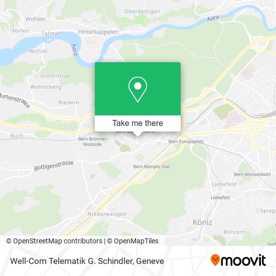 Well-Com Telematik G. Schindler map