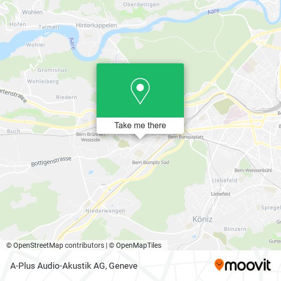 A-Plus Audio-Akustik AG map