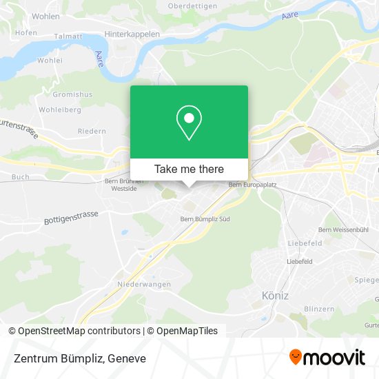 Zentrum Bümpliz map