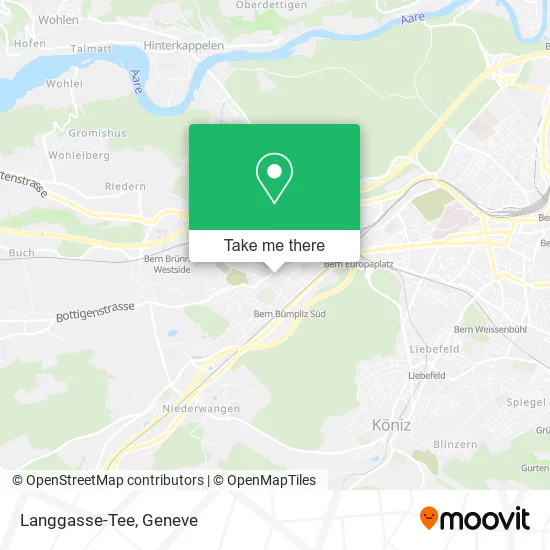 Langgasse-Tee map