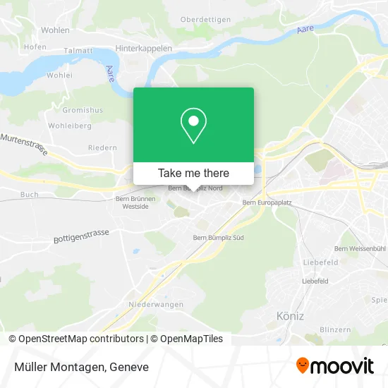 Müller Montagen map