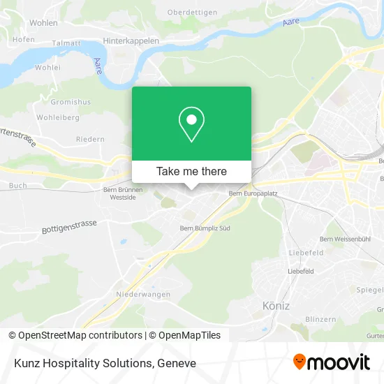 Kunz Hospitality Solutions map