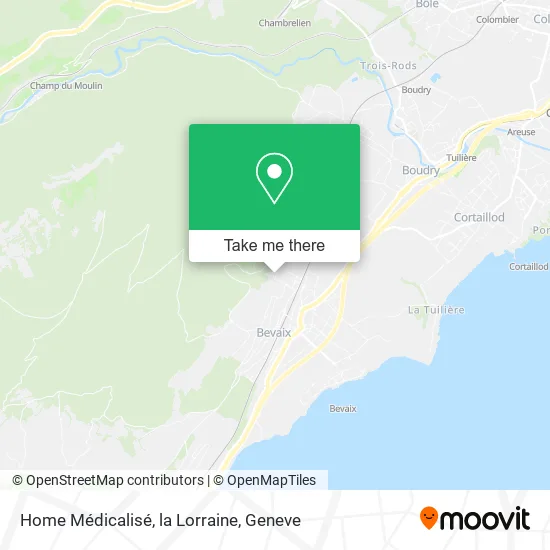 Home Médicalisé, la Lorraine map
