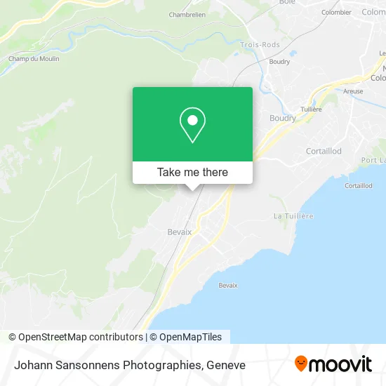 Johann Sansonnens Photographies map