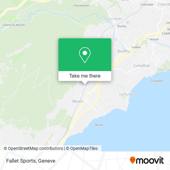 Fallet Sports map