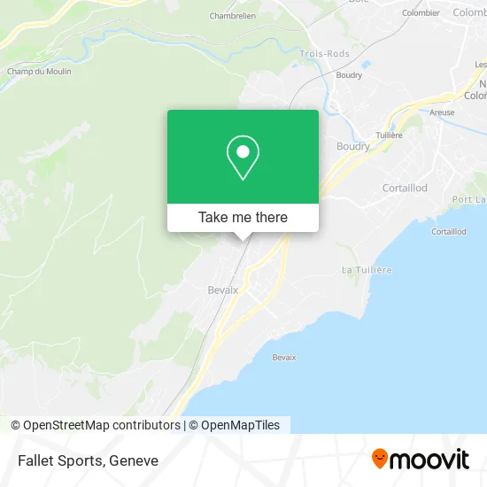 Fallet Sports map