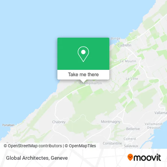 Global Architectes map