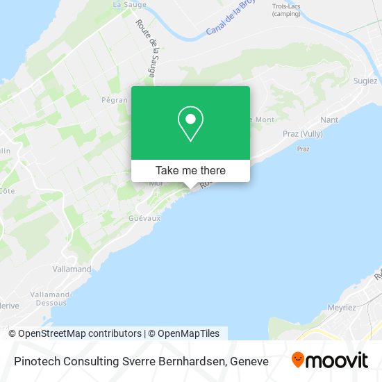 Pinotech Consulting Sverre Bernhardsen map