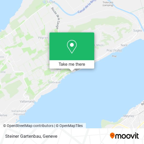 Steiner Gartenbau map