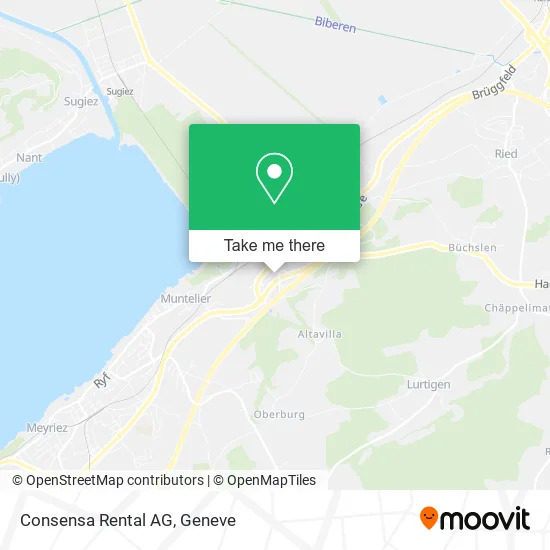 Consensa Rental AG map