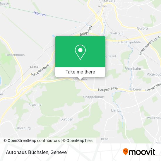 Autohaus Büchslen map
