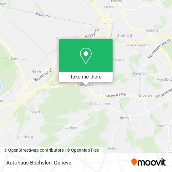 Autohaus Büchslen map