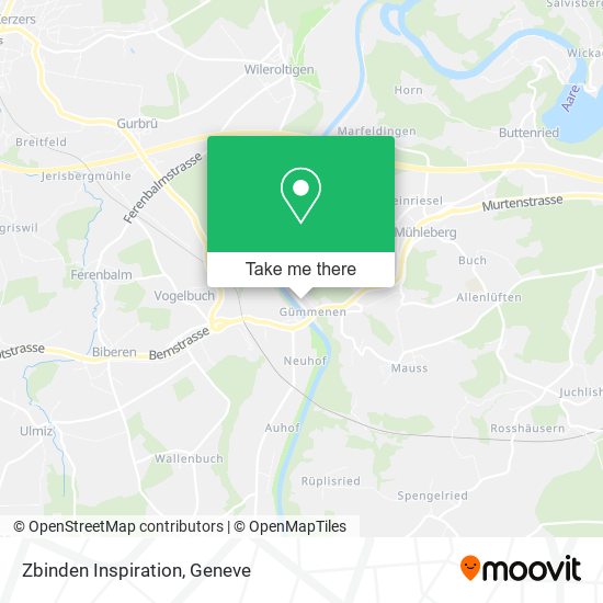 Zbinden Inspiration map