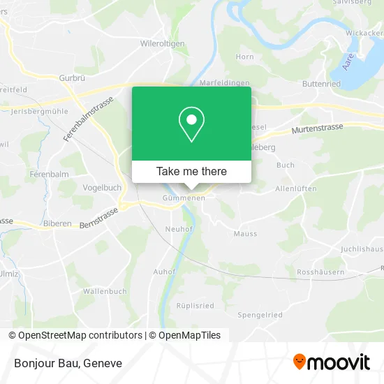 Bonjour Bau map