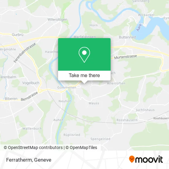 Ferratherm map