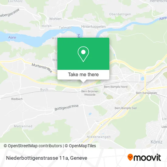 Niederbottigenstrasse 11a map