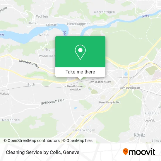Cleaning Service by Colic map