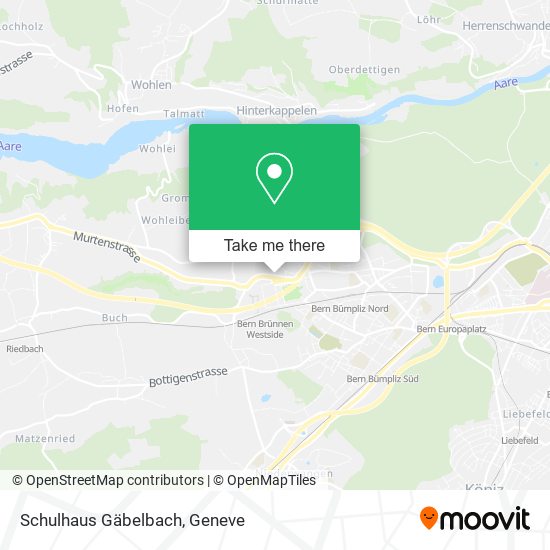 Schulhaus Gäbelbach map