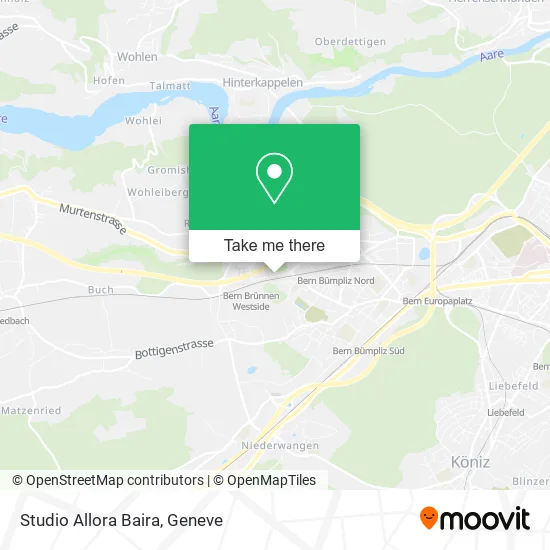 Studio Allora Baira map