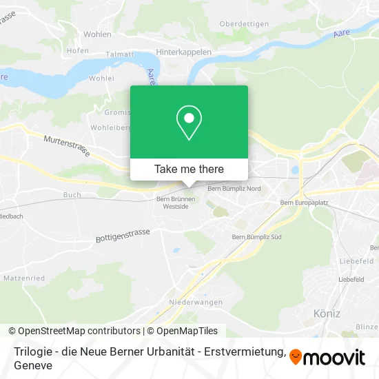 Trilogie - die Neue Berner Urbanität - Erstvermietung map