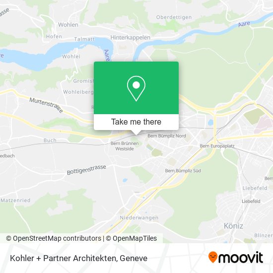 Kohler + Partner Architekten map