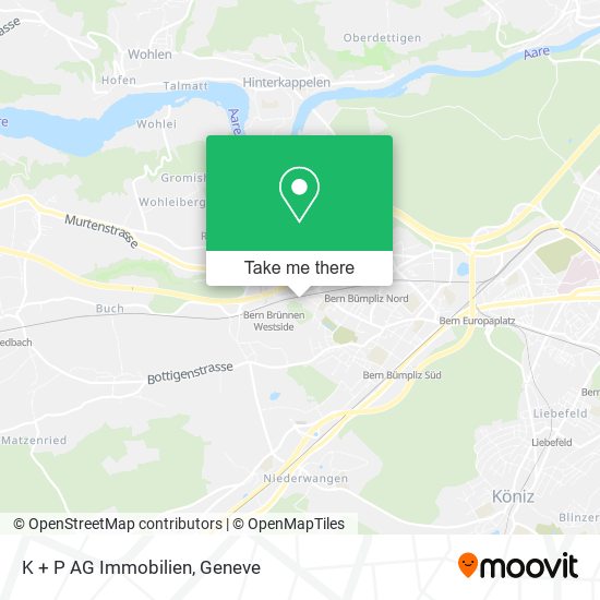 K + P AG Immobilien map