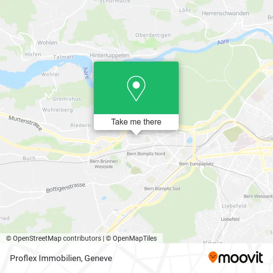 Proflex Immobilien map