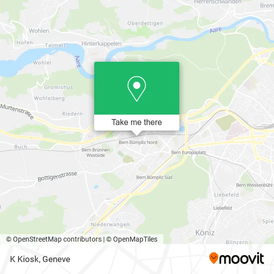 K Kiosk map