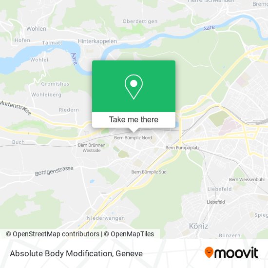 Absolute Body Modification map