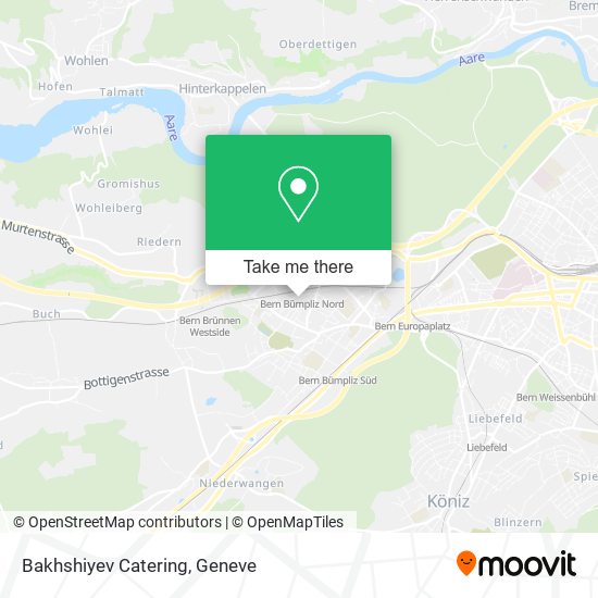Bakhshiyev Catering map