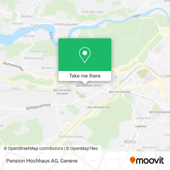 Pension Hochhaus AG map