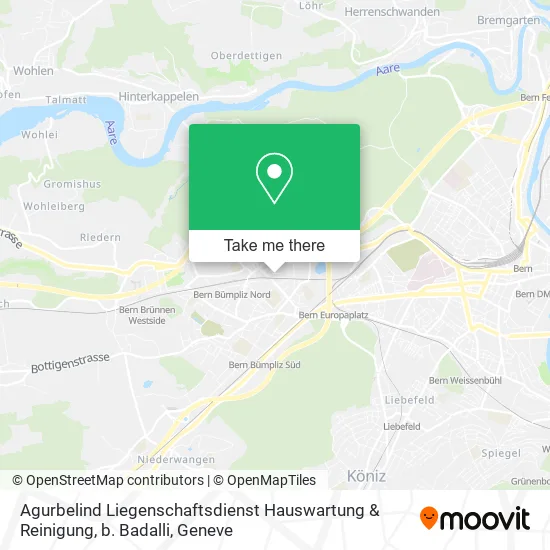 Agurbelind Liegenschaftsdienst Hauswartung & Reinigung, b. Badalli map