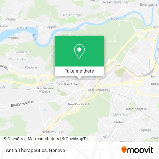 Antia Therapeutics map