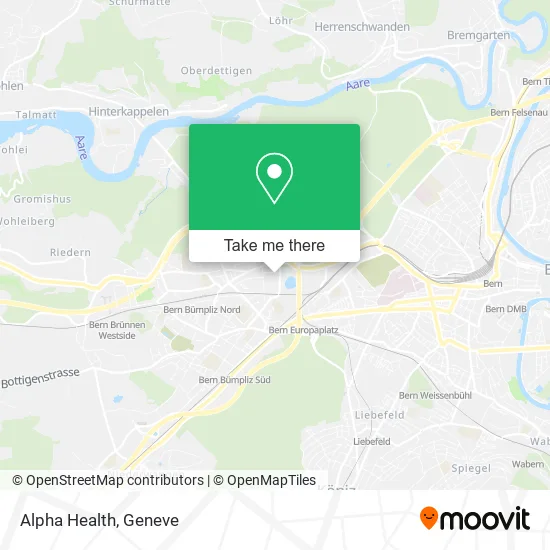 Alpha Health map