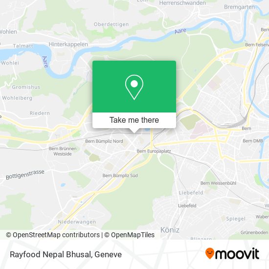 Rayfood Nepal Bhusal map