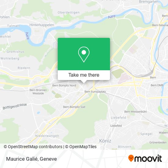 Maurice Galié map