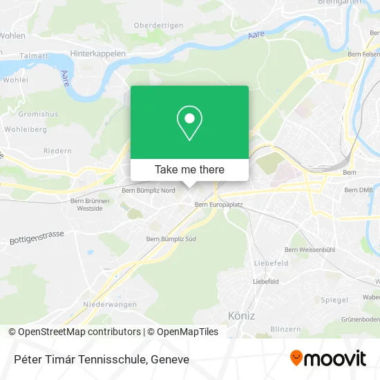 Péter Timár Tennisschule map