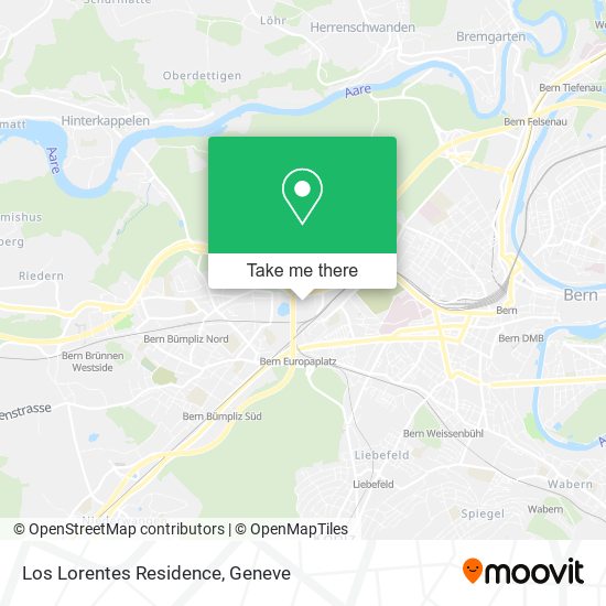 Los Lorentes Residence map