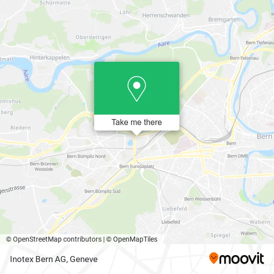 Inotex Bern AG map