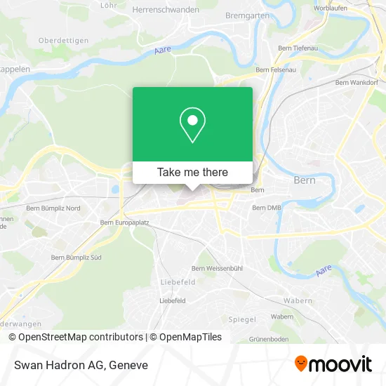 Swan Hadron AG map