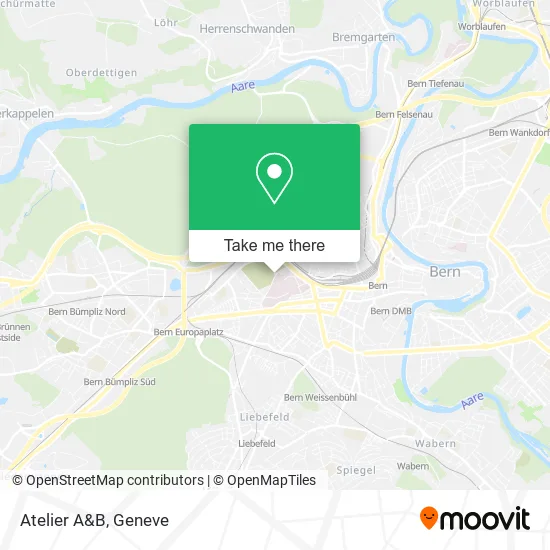Atelier A&B map