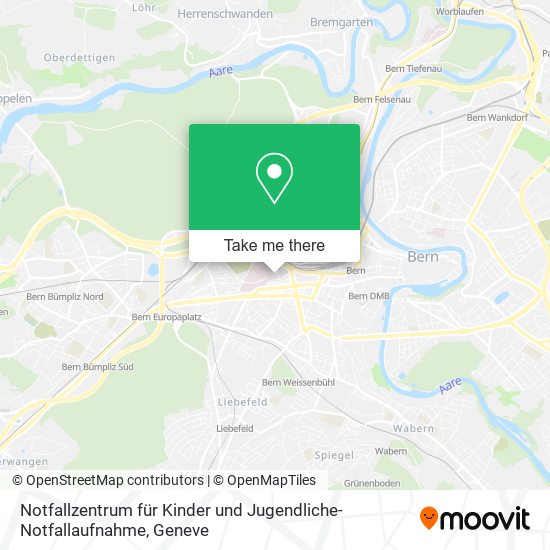 Notfallzentrum für Kinder und Jugendliche-Notfallaufnahme map