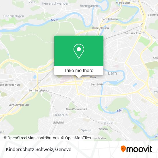 Kinderschutz Schweiz map