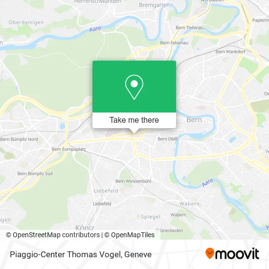 Piaggio-Center Thomas Vogel map