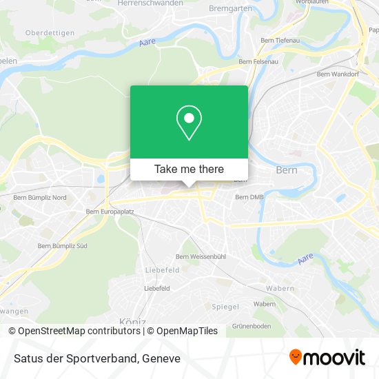 Satus der Sportverband map