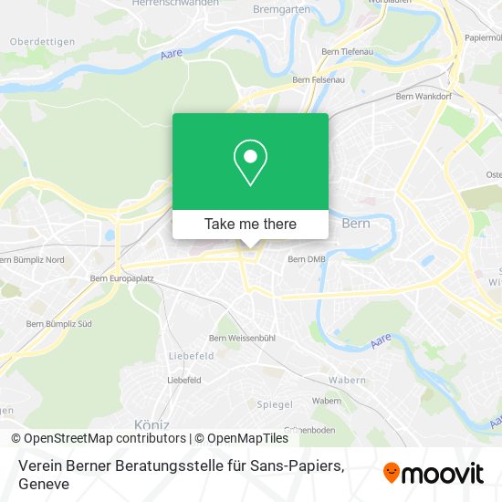 Verein Berner Beratungsstelle für Sans-Papiers map