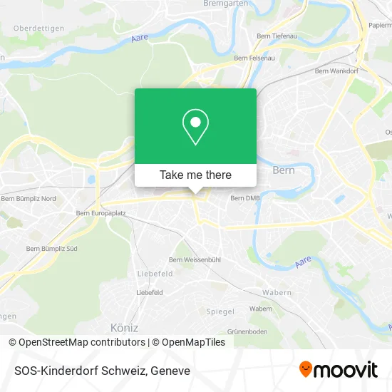 SOS-Kinderdorf Schweiz map